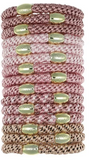 France Luxe 26 LI4563xx Grab & Go Pony Tube, 15 Hair Ties - 8 Styles