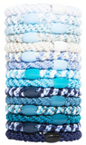 France Luxe 26 LI4563xx Grab & Go Pony Tube, 15 Hair Ties - 8 Styles