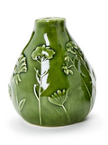 Two's Company TC 54648x  Floral Scape Relief Ceramic Bud Vase - 3 Styles