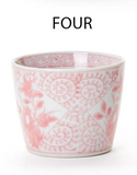Two's Company TC 54696-20x Pink Chinoiserie Cachepot - 6 Styles