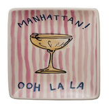 Hazel Mazel HM0199A Stoneware Plate w Saying - 4 Styles