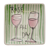 Hazel Mazel HM0199A Stoneware Plate w Saying - 4 Styles