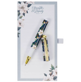 Christian Art Gifts CAG FN0xx Magnetic Notepad and Pen Gift Set