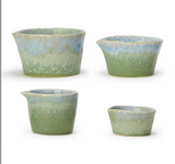 Two's Company TC 55136 Artisanal Stoneware Tidbit Cups - 4 Sizes