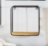 VIP Home & Garden VIP FT1081x Wood/Metal Wall Shelves - 3 Sizes