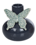 VIP Home & Garden VIP PV00264x Ceramic Round Butterfly Vase - 4 Colors