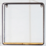 VIP Home & Garden VIP FT1081x Wood/Metal Wall Shelves - 3 Sizes