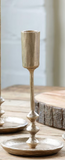 Park Hill Collection PHC EAB06082 Antique Gold Colonial Taper Holder - 3 Options
