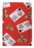 Mud Pie MP 42170237x Classic Christmas Cotton Towel - 5 Styles