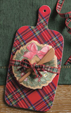 Mud Pie MP 42210188x Classic Xmas Melamine Board Set - 3 Styles