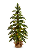 RAZ Imports RZ 442266x Lighted Pine Tree in a Bag - 2 Sizes