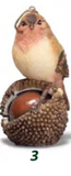 Dickson Gifts DG CHO-132 Birds on Nuts Ornament - 6 Styles