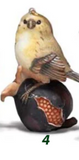 Dickson Gifts DG CHO-132 Birds on Nuts Ornament - 6 Styles