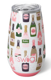 Swig Life 26 S102-C06-CN 6oz Stemless Wine Flute - 2 Styles