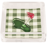Mud Pie 26 4008006x Napkin 3-Piece Caddy Set - 6 Styles