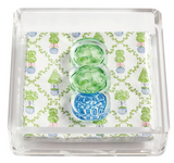 Mud Pie 26 4008006x Napkin 3-Piece Caddy Set - 6 Styles