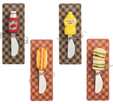 Mud Pie 26 46300293 Grill Spreaders - 4 Styles