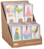Mud Pie 26 49800345x Adult Figural Birthday Candles - 6 Styles