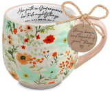 Dicksons Gifts 26 185xx Cheerful Coffee Mug 18oz - 6 Styles