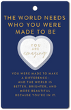 Dicksons Gifts 26 Heart Stone Card - 3 Styles