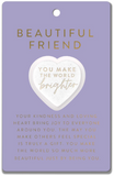 Dicksons Gifts 26 Heart Stone Card - 3 Styles