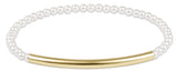 eNewton Design 26 BCLG3xx Classic Gold 3mm Bracelet - 9 Styles