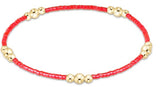 eNewton Design 26 BHOPPURPGxx Hope Purpose Gold Bracelet - 6 Colors