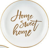Home Essentials HE 70188x 10"Wall Mountable Inspire Metal Tray - 3 Styles