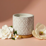Bourbon Royalty 26 16DSxx 16oz Damask Stone Candle - 10 Scents