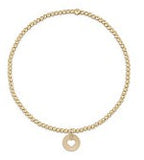 eNewton Design 26 BCLG2xx Classic Gold 2mm Bracelet - 7 Styles