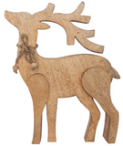 Boston Intl 26 MGB2550x Natural Wood Deer - 2 Styles