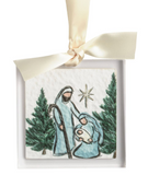 Mud Pie 26 46700473x Nativity Acrylic Ornament - 3 Styles