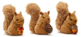 Two's Company 26 82126x Squirrel Clip-on Ornament - 3 Styles