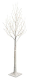 Raz Imports RZ 440091x Lighted White Iced Tree - 2 Sizes