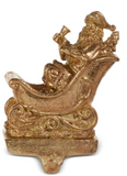Raz Imports 26 4511661 10.5" Santa and Reindeer Stocking Holder - 4 STyles