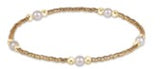 eNewton Design 26 BGDHOPPURPPExx Gameday Hope Purpose Pearl Bracelet - 3 Colors