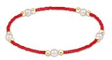 eNewton Design 26 BGDHOPPURPPExx Gameday Hope Purpose Pearl Bracelet - 3 Colors