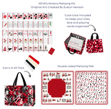 KEVA 26 CB0xx-MKIT Mahjong Kit Complete with Tiles - 4 Styles