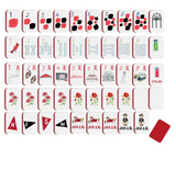 KEVA 26 CB0xx-MKIT Mahjong Kit Complete with Tiles - 4 Styles