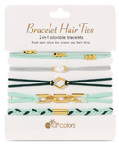 My Fun Colors 26 BT-100xx Bracelet Hair Tie Set of 5 - 12 Styles