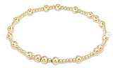 eNewton Design 26 BEXHOPUNWGx Extends Hope Unwritten Gold Bracelet - 3 Sizes