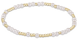 eNewton Design 26 EGBHOPUNWPEx egirl Hope Unwritten Pearl Bracelet - 2 Sizes