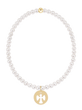 eNewton Design 26 EGBCLPE3SCG egirl Classic Pearl 3mm Bracelet - 5 Styles