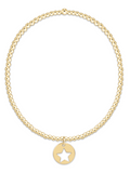 eNewton Design 26 EGBCLG2 egirl Classic Gold 2mm Bracelet - 8 Styles