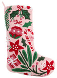 Karma Gifts 26 KA4001xx Holiday Embroidered Stocking - 7 Styles