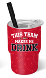 Swig Life 26 S110-T02-xx Football Tiny Tumblers - 6 Styles