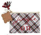 Mud Pie MP 41180023xx Zipper Gift Pouch - 4 Styles