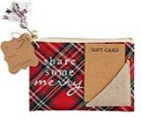 Mud Pie MP 41180023xx Zipper Gift Pouch - 4 Styles