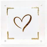 EvaBelle 26 44xxx Acrylic Magnetic Frame 4in x 4in - 9 Styles