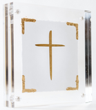 EvaBelle 26 44xxx Acrylic Magnetic Frame 4in x 4in - 9 Styles